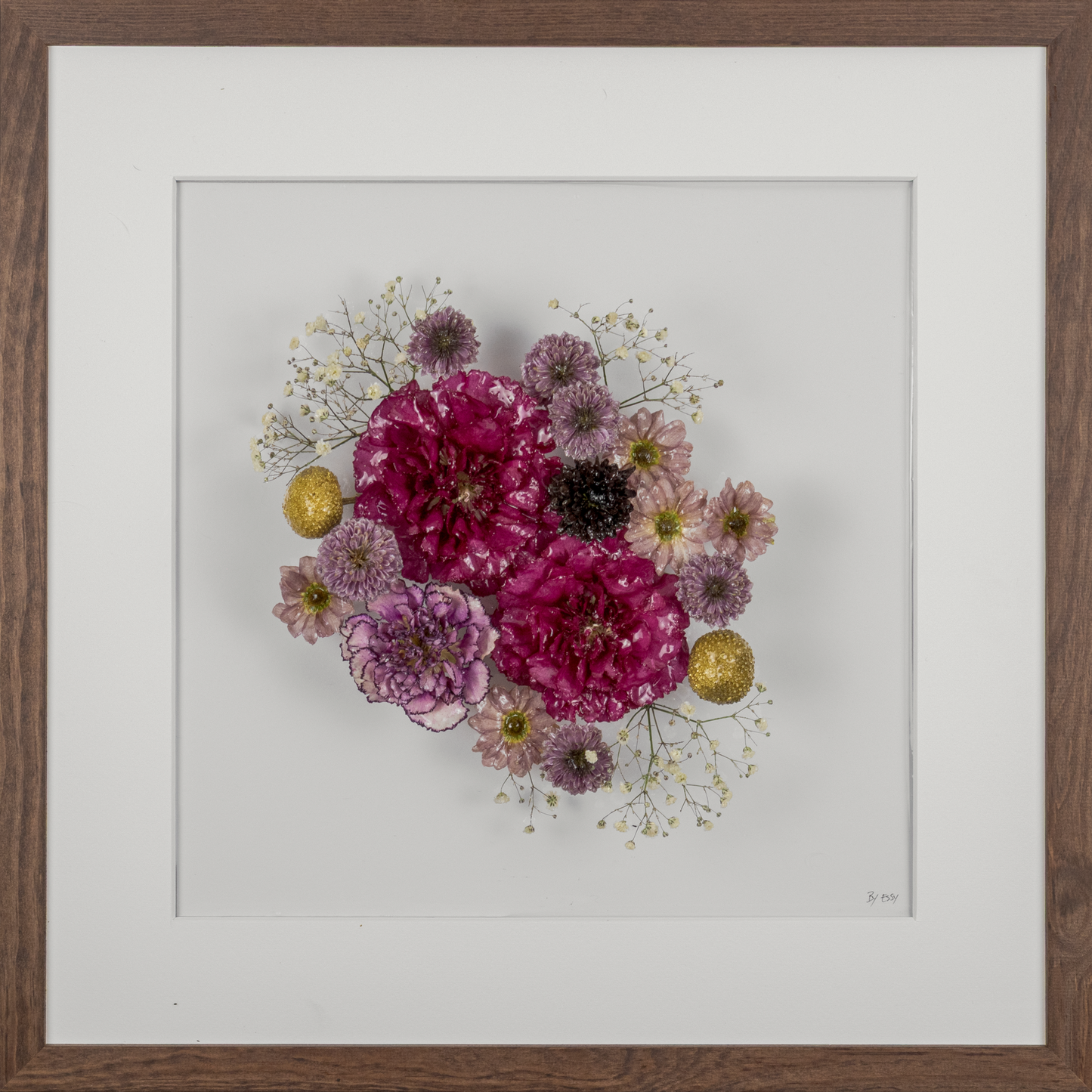DARK WOOD FRAME